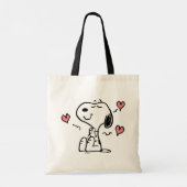 pinda's | Snoopy Hearts Tote Bag (Achterkant)