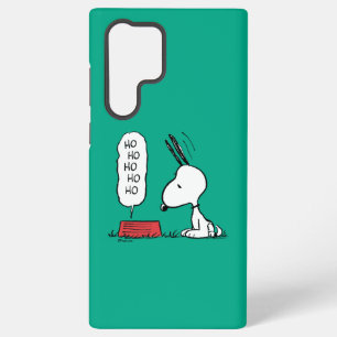 pinda's   Snoopy Ho Ho Eetgerecht Samsung Galaxy Hoesje