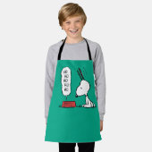 pinda's | Snoopy Ho Ho Eetgerecht Schort (Gedragen)