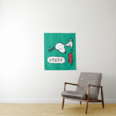 pinda's | Snoopy Ho Ho Eetgerecht Wandkleed (In situ)