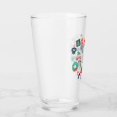 pinda's | Snoopy Holiday Geluk Hart Glas (Rechts)