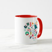 pinda's | Snoopy Holiday Geluk Hart Mok (Voorkant rechts)