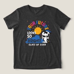 Pinda's Snoopy Je Toekomst Ziet Er Zo Helder Uit Tri-Blend Shirt
