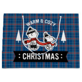 pinda's | Snoopy kerst en Charlie Brown 2 Groot Cadeauzakje (Voorkant)