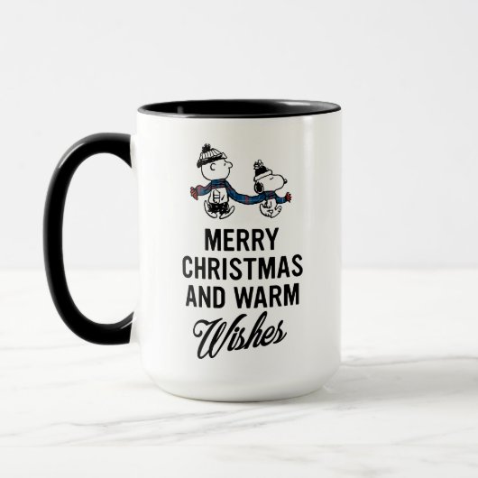 pinda's | Snoopy kerst en Charlie Brown Mok (Links)