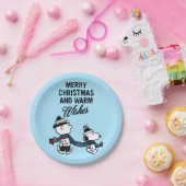 pinda's | Snoopy kerst en Charlie Brown Papieren Bordje (Feest)