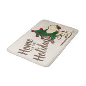 pinda's | Snoopy kerstboom Badmat (Gekanteld)