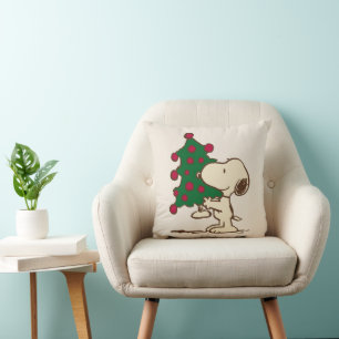 pinda's   Snoopy kerstboom Kussen