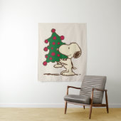 pinda's | Snoopy kerstboom Wandkleed (In situ)