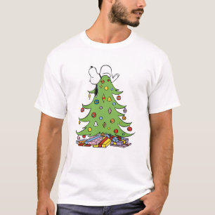 pinda's snoopy kerstmis t-shirt