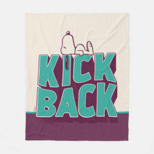 pinda's Snoopy Kickback Fleece Deken