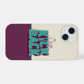 pinda's | Snoopy Kickback iPhone 15 Hoesje (Achterkant horizontaal)