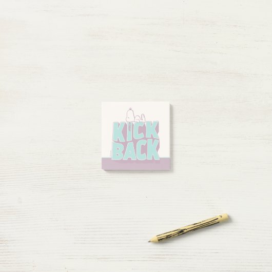 pinda's | Snoopy Kickback Post-it® Notes (Op bureau)