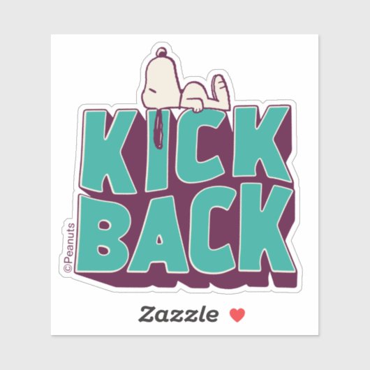 pinda's | Snoopy Kickback Sticker (Vel)