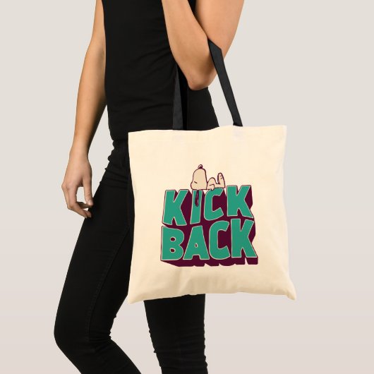 pinda's | Snoopy Kickback Tote Bag (Voorkant (product))