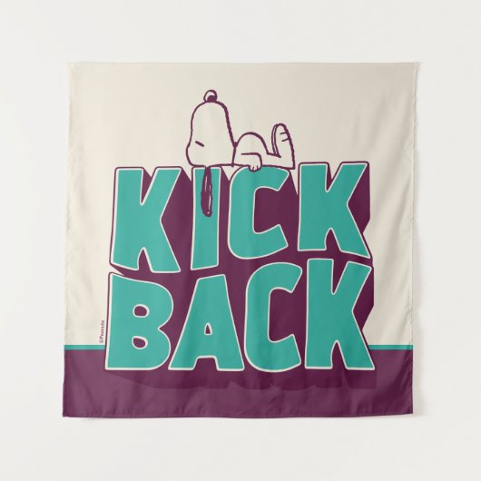 pinda's | Snoopy Kickback Wandkleed (Voorkant)