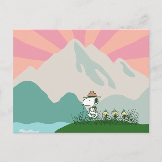 pinda's | Snoopy Leader of the Pack Briefkaart (Voorkant)