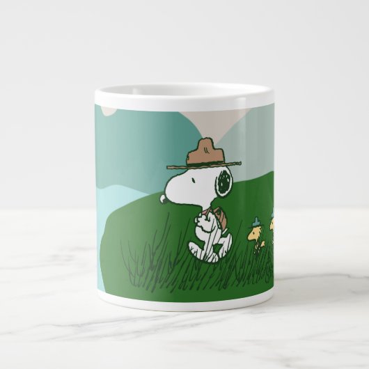 pinda's | Snoopy Leader of the Pack Extra Grote Beker (Voorkant)