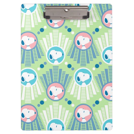 pinda's | Snoopy Mint Green Deco Dreams Patroon Klembord (Voorkant)
