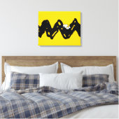 pinda's | Snoopy Nap Canvas Afdruk (Insitu (Slaapkamer))