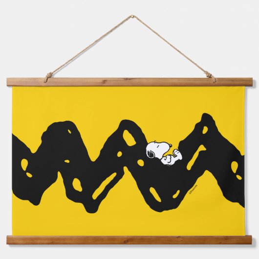 pinda's | Snoopy Nap Hangend Wandkleed (Voorkant)
