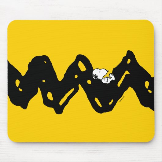 pinda's | Snoopy Nap Muismat (Voorkant)