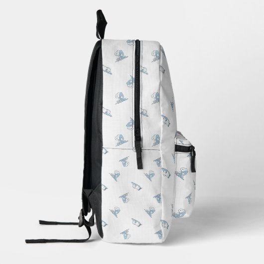 pinda's | Snoopy Nap Time Pattern Bedrukte Rugzak (Links)