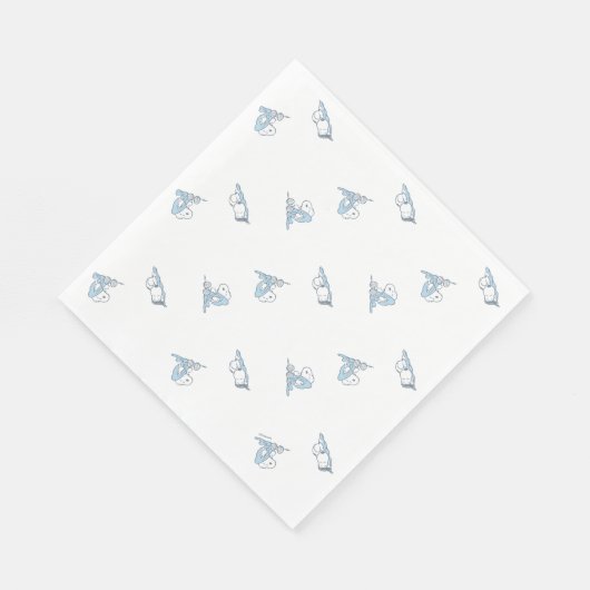 pinda's | Snoopy Nap Time Pattern Servet (Hoek)