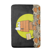pinda's | Snoopy Napping in de pompoenpleister Badmat (Voorkant Verticaal)