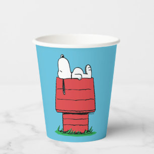 pinda's Snoopy Napping Papieren Bekers