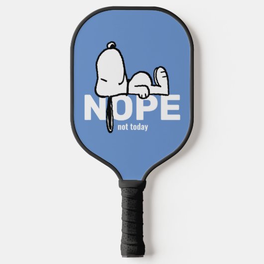 pinda's | Snoopy not Today Pickleball Paddle (Voorkant)