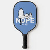 pinda's | Snoopy not Today Pickleball Paddle (Achterkant)