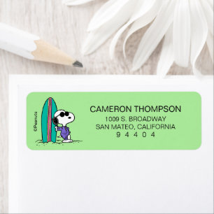 pinda's Snoopy Ocean High Tide Etiket