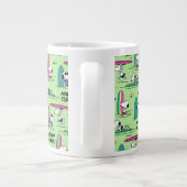 pinda's | Snoopy Ocean High Tide Pattern Extra Grote Beker (Achterkant)