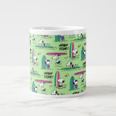 pinda's | Snoopy Ocean High Tide Pattern Extra Grote Beker (Voorkant)