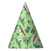 pinda's | Snoopy Ocean High Tide Pattern Feesthoedjes (Achterkant)