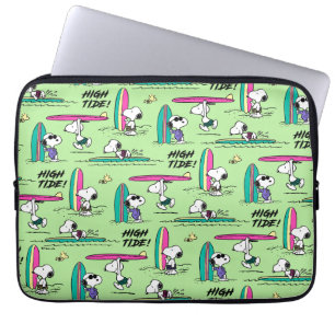 pinda's Snoopy Ocean High Tide Pattern Laptop Sleeve