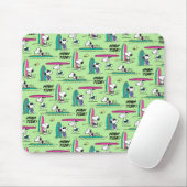 pinda's | Snoopy Ocean High Tide Pattern Muismat (Met muis)