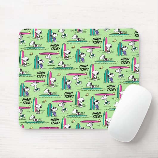 pinda's | Snoopy Ocean High Tide Pattern Muismat (Met muis)