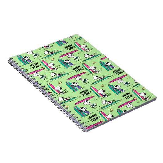 pinda's | Snoopy Ocean High Tide Pattern Notitieboek (Rechterzijde)