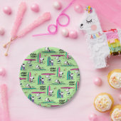 pinda's | Snoopy Ocean High Tide Pattern Papieren Bordje (Feest)