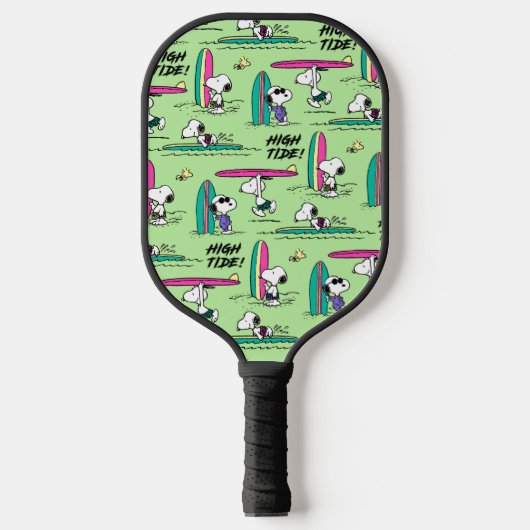 pinda's | Snoopy Ocean High Tide Pattern Pickleball Paddle (Voorkant)
