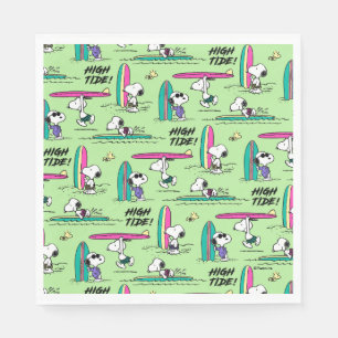 pinda's   Snoopy Ocean High Tide Pattern Servet