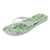 pinda's | Snoopy Ocean High Tide Pattern Teenslippers (Schuin)