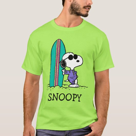 pinda's | Snoopy Ocean High Tide T-shirt (Voorkant)