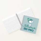 pinda's | Snoopy op de huid Notitieboek (Binnen)