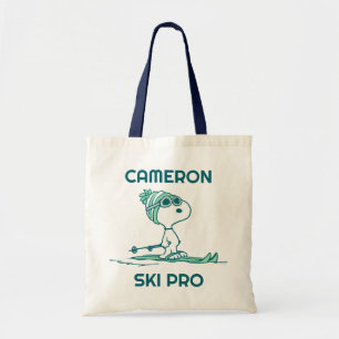 pinda's Snoopy op de huid Tote Bag
