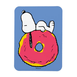 pinda's Snoopy Pink Donut Magneet