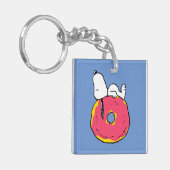 pinda's | Snoopy Pink Donut Sleutelhanger (Voorkant Links)