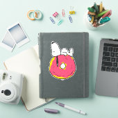 pinda's | Snoopy Pink Donut Sticker (iPad Cover)